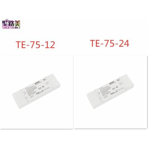 DC12V-24V CV LED Triac Dimming Driver 75W AC220V to DC Constant Voltage PWM Digital Dimmable Triac LED Driver 12V 24V for Tape