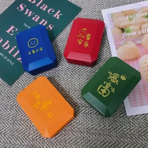 Cleaning contact lens storage box electric cleaner cartoon pattern