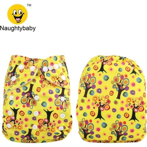 Big Discount Reusable Waterproof Digital Printed Baby Cloth Diaper Adjustable Baby Nappies Fit 3-15kg With Bamboo Charcoal line