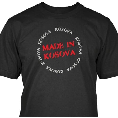 2019 New Cool Cotton Man T-shirt Best Sleling Design Free Shipping Made in Kosova T-Shirt