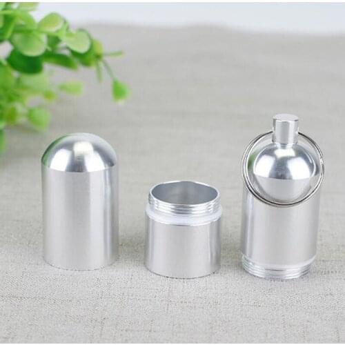 Personalized Portable Metal Cigarette Case With Key Chain Moisture-Proof And Pressure-Resistant Mens Mini Cigarette Case