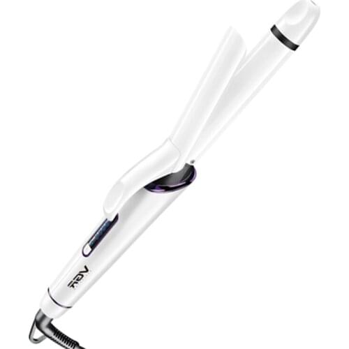 Professional hair curle wand curling iron anti-scald hair styling tool hair styler tongs plank corrugation electric hair crimper