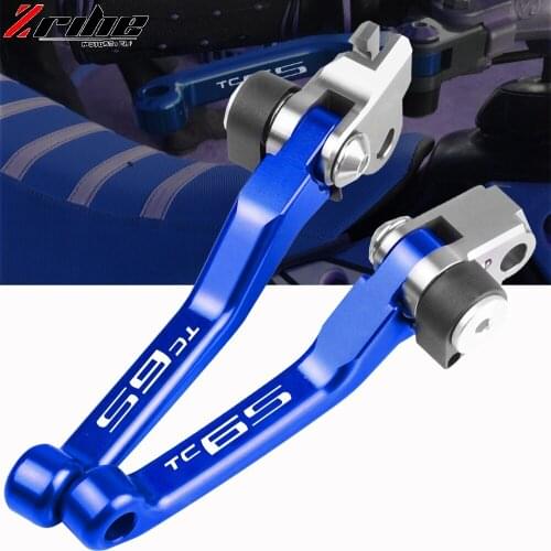 For Husqvarna TC65 TC 65 2017-2018 Motorbike brake lever Aluminum Pivot Motocross Brake Handle Mountain Dirt Bike Brake Levers