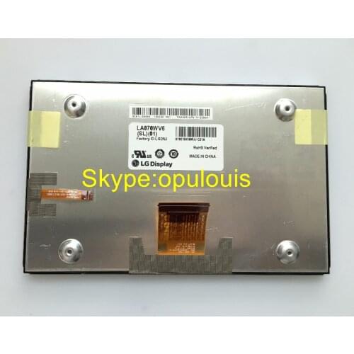 Brand new L-G 7inch LCD display LA070WV6-SL01 LA070WV6(SL)(01) screen for car DVD GPS navigation LCD monitor