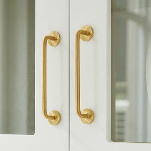 TONA Minimalism Gold Long Furniture Handles Wardrobe Kitchen Cupboard Cloakroom Bedside Cabinet Handle Cocina Accesorio