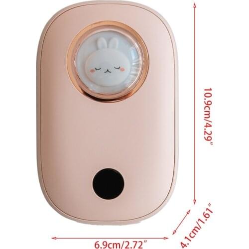 10000mAh USB Rechargeable Electric Hand Warmer Long- Pocket Power Bank 2 In 1 1XCB