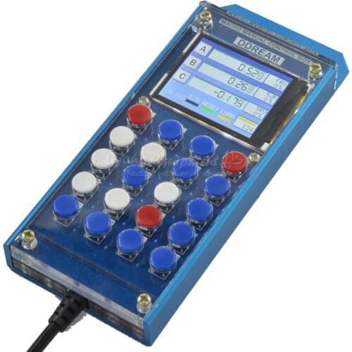 High Configuration Mach3 Manual Control Full Serial Interface with CNC Display Aluminum Anode Sand Blasting Shell