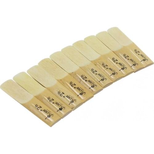 10pcs/lot Lade Sax bB Strength 2.5 Reeds 2-1/2 Bamboo for Tenor Saxophone