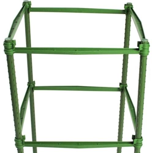 12Pcs 30cm Climbing Vine Rack Stake Arms for Tomato Cage Expandable Trellis Connectors for Any 11mm Diameter Plant Stakes Buckle