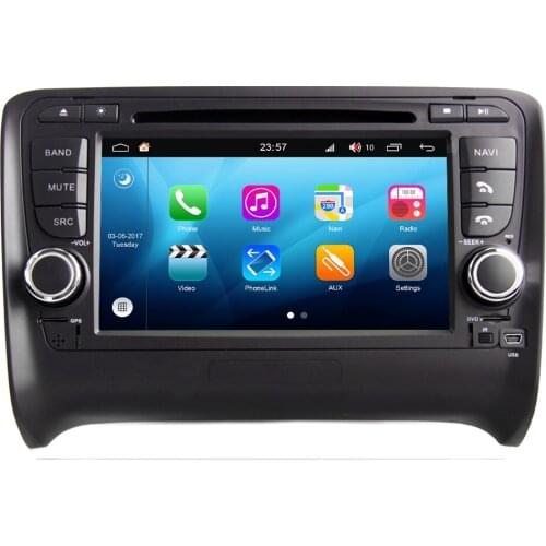 RoverOne Android 8.0 Car Multimedia System For Audi TT TTS MK2 Radio Stereo DVD GPS Navigation Media Music Player PhoneLink
