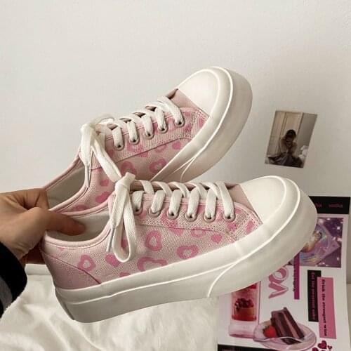 Women Platform Shoes Spring Summer New Fashion Women Shoes Casual Solid Canvas High Quality Women Casual Shoes Fashion Sneakers