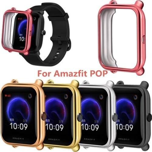 Soft TPU Case Cover For Huami Amazfit Bip U / Bip S / GTS2 Mini/BipU Pro Smart Watch Frame Bumper Protector Shell