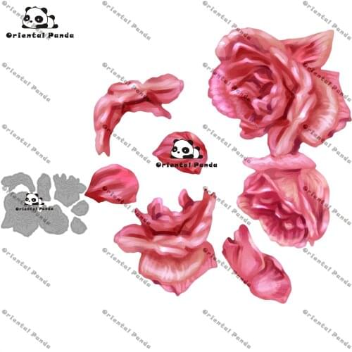 New Dies 2020 Camper Van Metal Swift Floral Decoupage Classic Rose Dies diy Dies photo album cutting die Scg new die for 2021new
