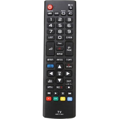 Universal TV Remote Control Smart Replacement For LG AKB73715601 55LA690V 55LA691V 55LA860V 55LA868V Television Smart TV Black