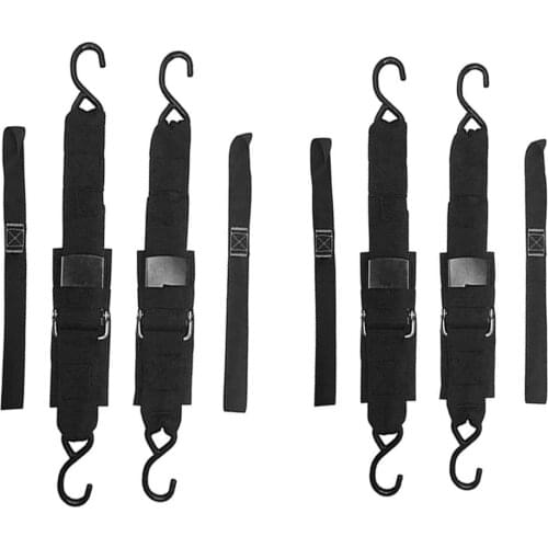 PVC Boat Winch Strap With Hook Speedboat Yacht Trailer Tow Straps Kayak Boat Fixed Belt Motor Kayak Yacht Tensioner Binding Belt