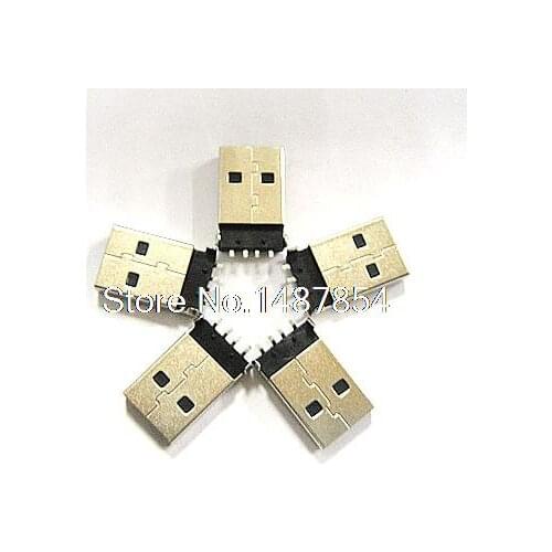 USB PCB Connector Plug 180 degree SMT SMD Male USB Connectors