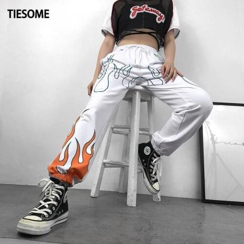 Женские брюки с высокой талией TIESOME China At AliExpress