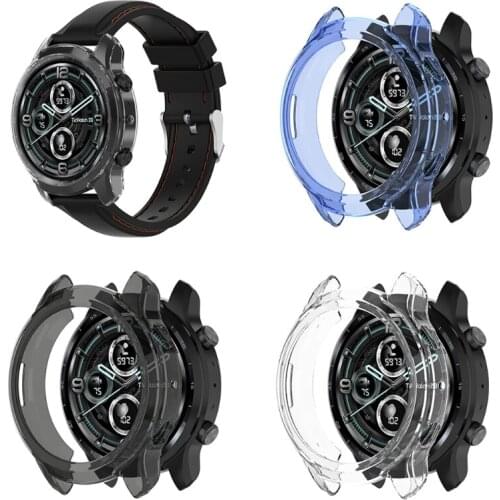 Ultra-Slim Soft TPU Watch Case Skin Protective Shell Sleeve Cover for Ticwatch Pro 3 Lite / Pro 3 Smart Watch