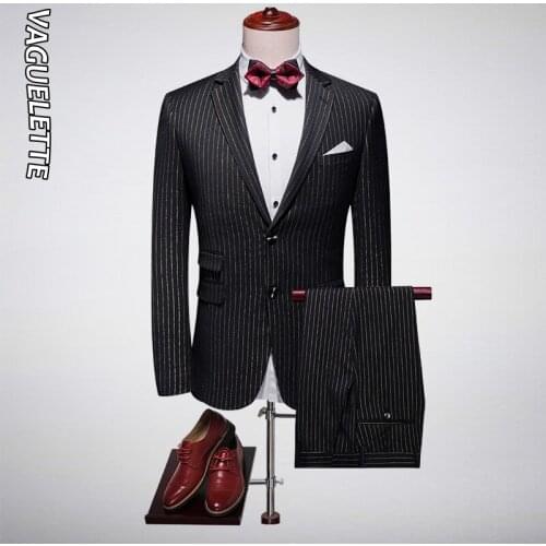 VAGUELETTE Men's Classic Suits
