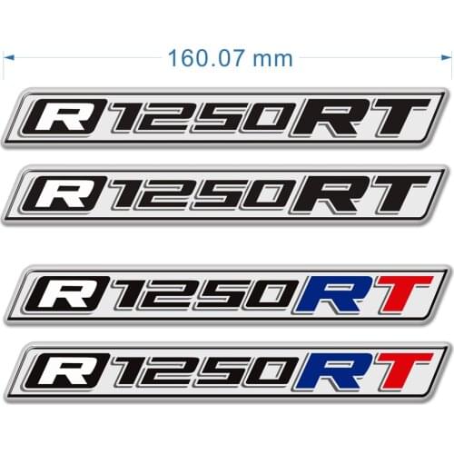For BMW R1250RT R 1250 RT Luggage Protector Tank Pad Sticker Trunk Aluminum Cases Emblem Logo Decal Fairing Protection 2019 2020