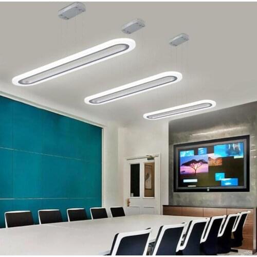 120 CM XL Office Led light libray hanging pendant light for meeting room led Lamparas commercial lighting led reading Lighting