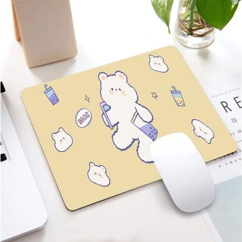 25*29CM Cartoon Bear Mouse Pad Anti-student Notebook Keyboard Cute Protection Pad Office Desktop Non-slip Waterproof MousePad