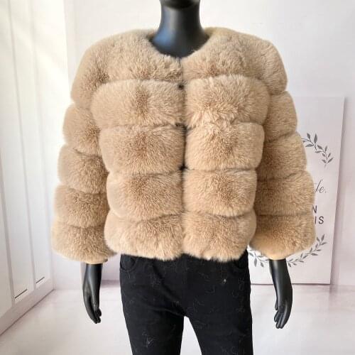 Brand Fur Coat Women Winter High Quality Fashion Faux Fur Coat Artificial Fox Jacket 2021 New Wholesale Hot Seller