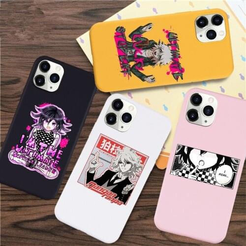Anime Danganronpa V3 Killing Harmony Phone Case For iPhone 12 11 Pro MAX XR 7 X XS SE20 8 6Plus Candy Soft Silicone Cover Shell