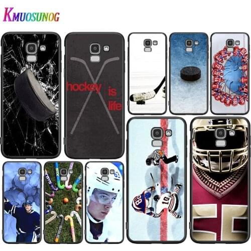 Hockey Sport For Samsung Galaxy J8 J7 Duo J6 J5 Prime J4 Plus J3 J2 Core 2018 2017 2016 Phone Case Cover