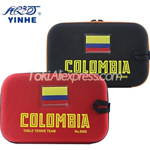 YINHE COLOMBIA National Team Table Tennis Bag / Case Original Galaxy / YINHE Ping Pong Bat Case