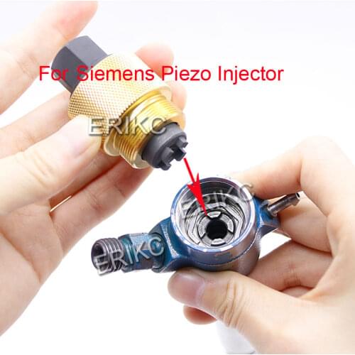 ERIKC Piezo Injector Nozzle Nut Removal Tool Assemble Disassemble Retaining Nut Installation Tools for Siemens Piezo Injection