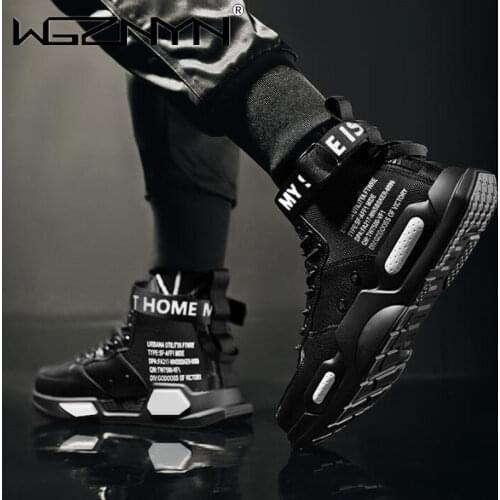 Sneakers Men High Top Shoes for Men Wild Casual Sports Male Tides Tenis Shoes NEW Outdoor Breathable Training Off White Trainers