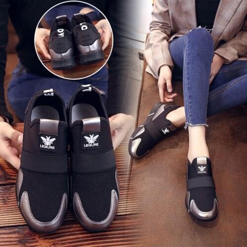 Spring and autumn new ladies tennis shoes sneakers fashion lightweight all-match womens shoes casual travel shoes