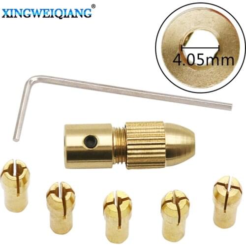 0.5-3.0mm Mini Drill Collet Set Micro Twist Electronic Drill Chuck Keyless Adapter With 1Pc Wrench