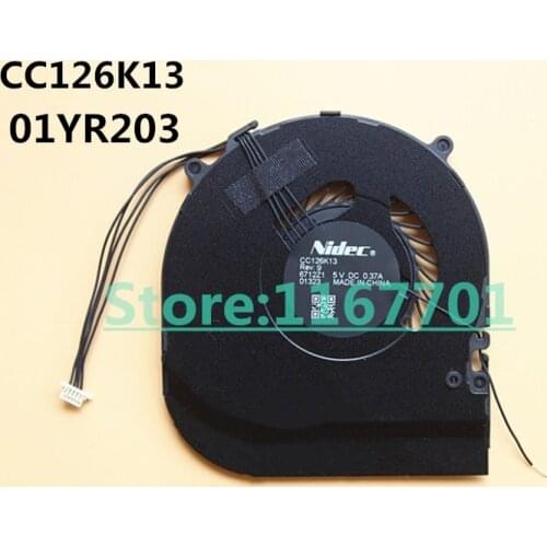New Original Laptop/Notebook CPU Cooling Fan For Lenovo ThinkPad X1C X1 Carbon 6th Gen 2018 Nidec CC126K13 00UR984