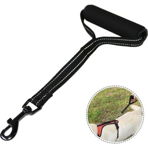 Durable Dog Leash Short Outdoor Walking Jogging Pet Dog Leash With Traffic Handle For Medium And Large Dog Reflective Dog String