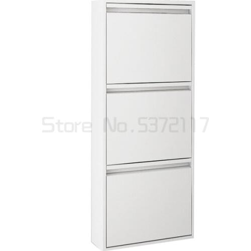 Shoe cabinet household wall hanging tipper cabinet hanging narrow shoe cabinet house type porch cabinet simple modern cabinet