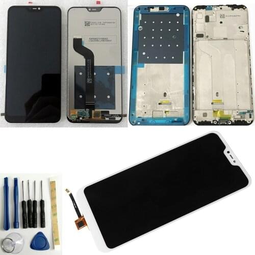 Shyueda IPS A+ For Xiaomi Mi A2 Lite 5.84" M1805D1SE M1805D1ST M1805D1SC M1805D1SG LCD Display Touch Screen Digitizer With Frame