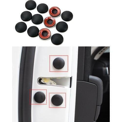 12pcs/Lot Car Door Lock Screw Protector Cover For Kia Ceed Mohave OPTIMA Carens Borrego CADENZA Picanto SHUMA