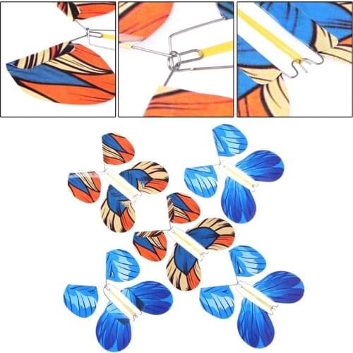 5pcs Magic Toys Hand Transformation Metal Durability Butterfly Magic Tricks Kids