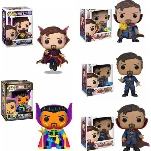 FUNKO POP Marvel The Avengers Doctor Strange 161# 169# 174# Bobble Head Toy Vinyl Action Toy Figures Collection Toys
