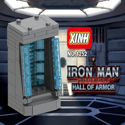 Super Heroes Invincible Assemble Building Blocks Action Model For Children Toys Gift XH1252