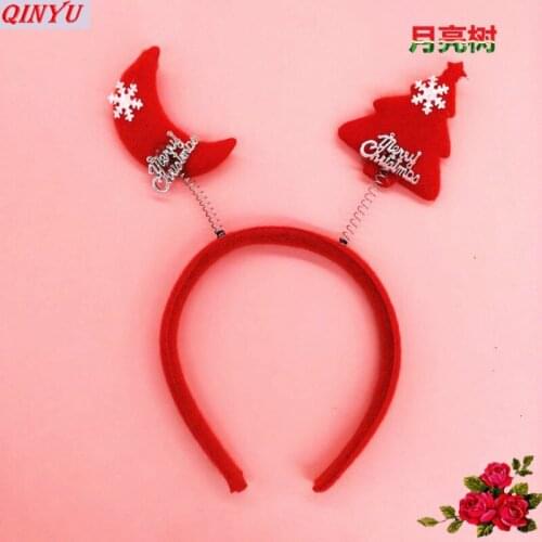Christmas Hair Band Christmas Cute Children Party Headdress Buckle Gifts Party Decoration 6ZHH093