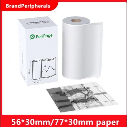 PeriPage Translucent Photo Sticker BPA-Free Adhesive Thermal Paper for PeriPage A6/A8/A9/A9s/A9 Pro/A9 Max/A9s Max Pritner