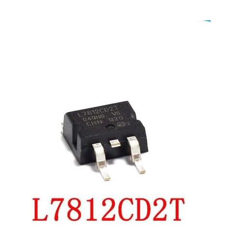 10pcs L7812CD2T TO-263 L7812 7812 TO263 L7812C2T 12V SMD