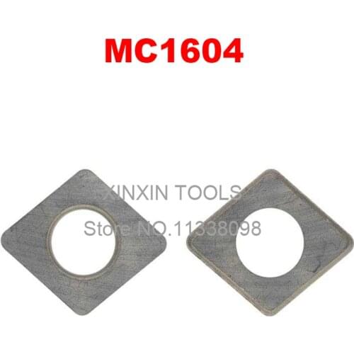 10PCS SC1604/MC1604 Hard alloy Shim CNC tool accessories,Suitable for MCLNR/MCKNR/MCGNR/MCMNN/MCBNR/MCSNR,INSERT IS CNMG1606