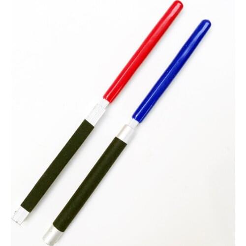 2pcs/set Military Model Grinding Tool Visco-free Sandpaper Metal Grinding Rod Square / Round Head