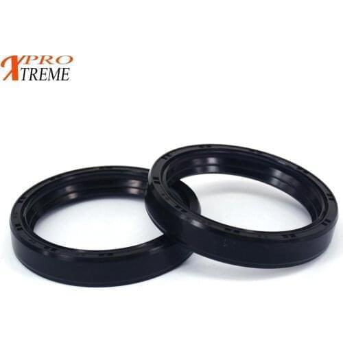 Shock Absorber Fork Dust Oil Seals For Suzuki DR250 DR350 DL650 DL650A GSXR750 DL1000 VZ1600 Yamaha FZS1000SP XVZ13 XV1600A