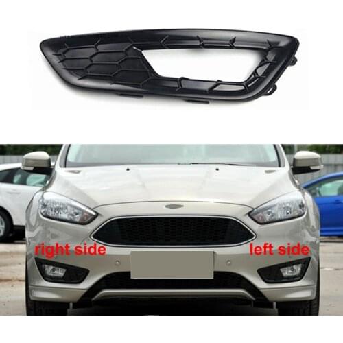 For Ford Focus 2015 2016 2017 Sport Version Fog Light Cover Fog Lamp Shell Front Bumper Grille Driving Lamp Cover
