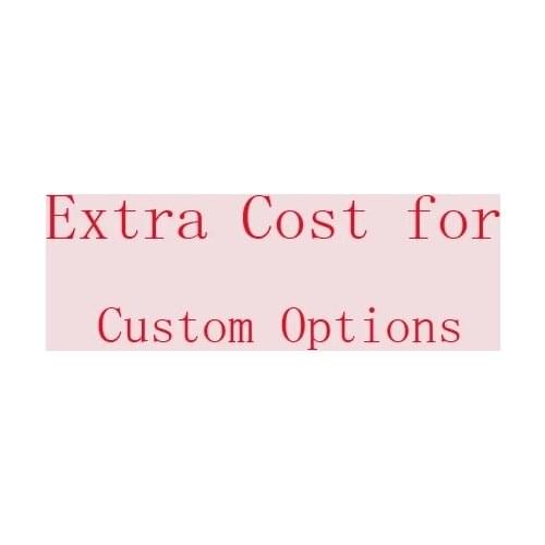 Extra cost for custom option (Custom Made Size and Upgrade the Cheap fabrics into better Quality)